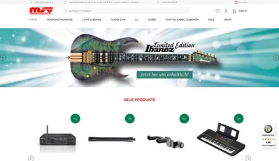 MSV Musik Center Shop